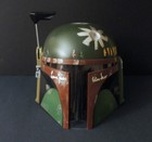 Beckett-witnessed Temuera Morrison Signed Boba Fett Helmet Mandalorian Star Wars