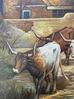 Study Charles Damrow Oil Painting  27   x30        adobe Ranch    Southwestern