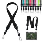 Adjustable Shoulder Strap comfortable For Ipad Strap Nylon Neck Lanyard Black