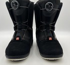 Head Jr Boa Snowboard Black Boots Easy Lacing Kids Youth Junior Riders Size 6 7