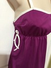 Vintage Retro 70 s Swimsuit Top Sea Vogue Purple Size 14