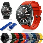 22mm Silicone Sport Strap For Samsung Galaxy Watch 3 45mm 46mm Watch Band