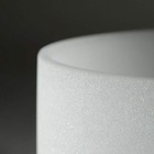 Taifeng C Note Root Chakra Quartz Frosted Crystal Singing Bowl 8 Inch