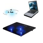 Usb Laptop Cooling Pad With 3 Quiet Fans Laptop Cooler Stand For 11-17 Inch