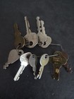 Vintage Mixed Lot Of 9 Keys Luggage Steampunk Craft Lock Art