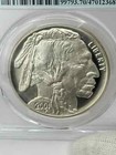 2001-p Buffalo Silver Commemorative Dollar 70dcam Pcgs Black Diamond Label  7