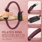 Physkcal Pilates Ring Set  15-inch Circle With 1x Core Ball  3x Plum