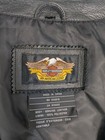 Vintage 2003 Harley Davidson 100 Year Anniversary Size 2xl Leather Vest Snap