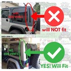 03-06 Jeep Wrangler Tj Rear Glass Liftgate Tinted Defrost For Hard Top 2003-2006