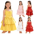 Kids Flower Girls Dress Princess Wedding Bridesmaid Pageant Communion Party Prom