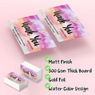 Thank You Cards Small Business  3 5 X 2 Inches - 100 Pcs  300gsm  By Modern 5th