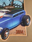 2014 Msra Back To The 50   s Weekend Tin Sign Minnesota Street Rod Association