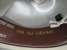 Vtg Stetson Silverbelly 3x Beaver Hat Gen Cj Levan Fred Hervey Sz 7 Unworn 70s