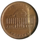 1837 Hard Times Token Ht- 294 Merchants Exchange Ngc Ms 63