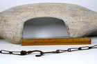 Primitive Antique Wood 3  Long Water Bucket Carrier Shoulder Neck Yoke  Inv gs6