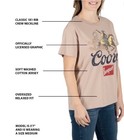 Coors Beer T Shirt  Ladies Size Xlarge   fits Loose  New