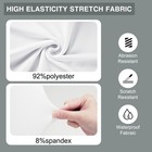 100 Pcs Banquet Chair Covers For Wedding Universal Polyester Spandex Chair Co   