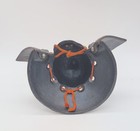 Japanese Samurai Kabuto Year Of The Rabbit Helmet Cast Iron Genji Style Vtg C-3