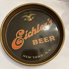 Eichler   s Beer Tray New York Large Thick Banded Rim Vintage Rare