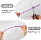 25pc Reusable Plastic Straws 9 Inch Long With 2 Brushes Bpa Free Tumbler Mason J