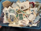 Lot Of Worldwide Stamps Unchecked On off Paper