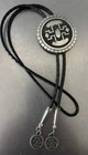 Lot Of 2 Southwest Bolo Ties Aka String Ties Silver Tone Complete