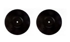 2 Of 18  Flat Center Smooth Disc Harrow Blades 1-1 8  Square Bore 7 Gauge