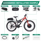 Voilamart 48v 1kw 26in Ebike Front Wheel Hub Motor Conversion Kit   13ah Battery