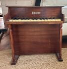 Vintage Schoenhut Childrens Upright Piano 25-keys Wood Upright 20  Tall