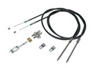 E-stopp Electric Emergency E-brake Parking Brake Universal Cable Set   Brackets