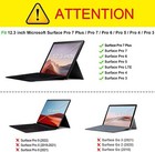 Keyboard Case For Microsoft Surface Pro 7  7 6 5 4 3 Portfolio Business Cover