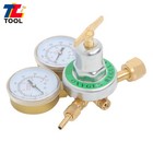 Cga 540 Brass Oxygen Regulator For Torch Welding  Includes Pressure Gauge