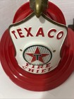 Vintage Texaco Fire Chief Red Toy Fireman Hat Helmet Brown And Bigelow Used 