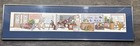 Robert Marble Signed Lithograph    the Architect    Print Matted Framed Metal 1988