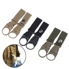2pcs Water Bottle Holder Climbing Carabiner Belt Backpack Hanger Hooks Clip Mult