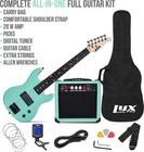 Lyxpro Beginner 30    Electric Guitar   Electric Guitar Accessories  Green