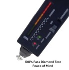 2 00 Ct Round Cut Vvs1 d Gra Moissanite Engagement Ring 14k White Gold Size 7