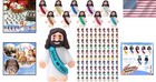 100 Pcs Vibrant Jesus Figurines - Perfect For Easter Egg Stuffers   Parties
