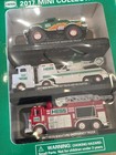 2017 Hess Mini Collection Monster Truck Helicopter Emergency Nib New Unopened