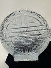 Vtg Blenko Double Happiness Crystal Bookends 776