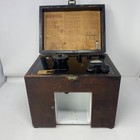 Early Beckman Model G Ph Meter Serial 3178 National Technical Labs Wood Case Vtg