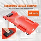 40  L X 19  W Vehicle Repair Low Profile Automotive Creeper   red
