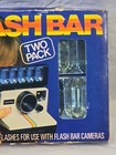 Vintage Sylvania Blue Dot Flash Bar Two Pack  20 Flashes  Polaroid Sx-70 Onestep