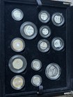 2010 Royal Mint Silver Proof Coin Collection 13 Coins 925 Sterling Silver