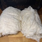 Vintage Lace Curtains 84    Long- 2 Panels- Ivory Ruffle - Stunning Curtains 