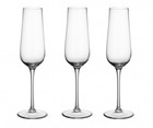 Villeroy   Boch Purismo Champagne Flute Glass 3 Pcs 9 5 Oz Crystal 9 75  New