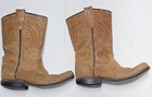Vintage Toddler Cowboy Boots By Texas Boot Co  Brown 