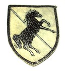 Original Vietnam War Theater Made 11th Acr Armored Cavalry Regiment Patch   2