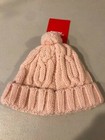 The North Face Baby Cable Minna Beanie Nwt Purdy Pink Small 2-3t Free Shipping