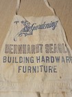 Vintage 1940s Wwii Canvas Apron Gardening For Victory Bernhardt Seagle Lenoir Nc
